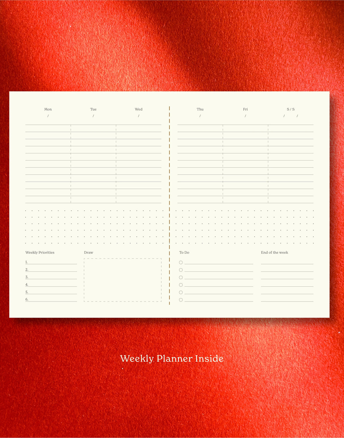 Weekly Planner / Vita Series