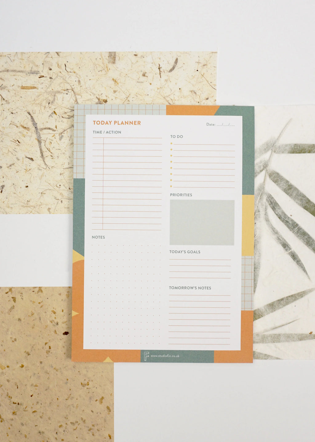 Daily Planner Pad / Brave