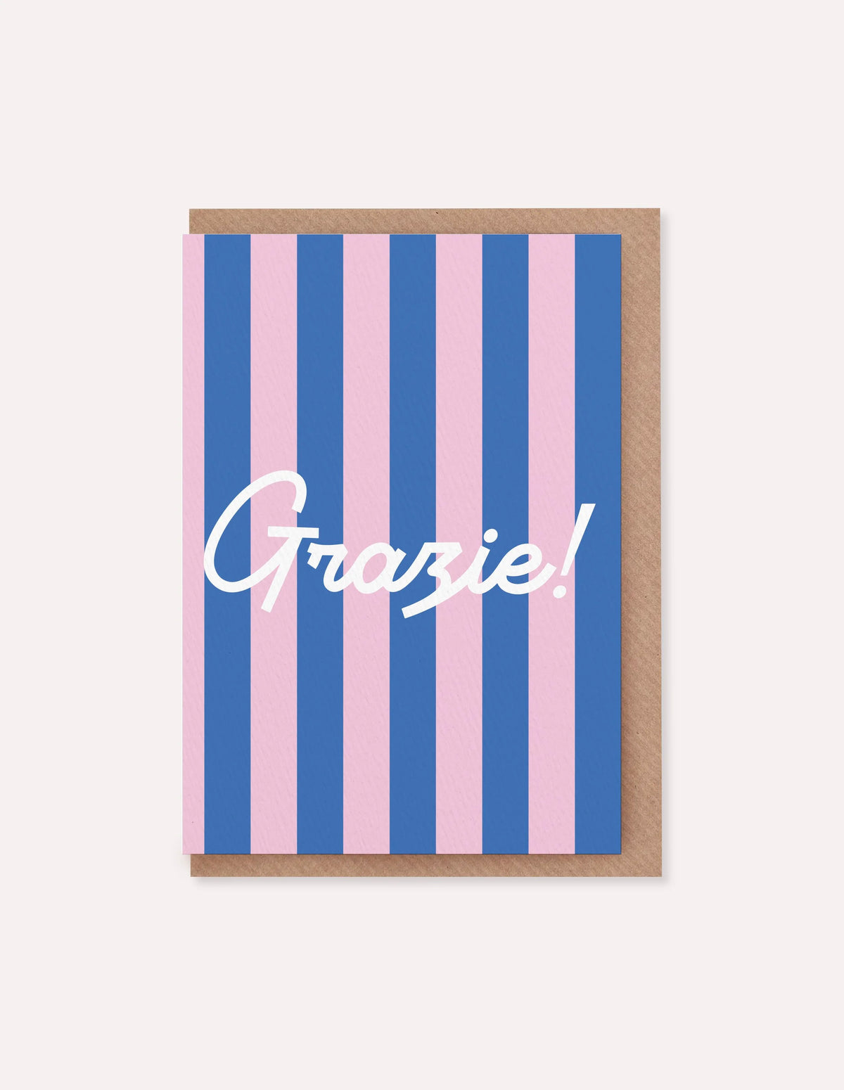 Grazie Card, Striped Colour Card