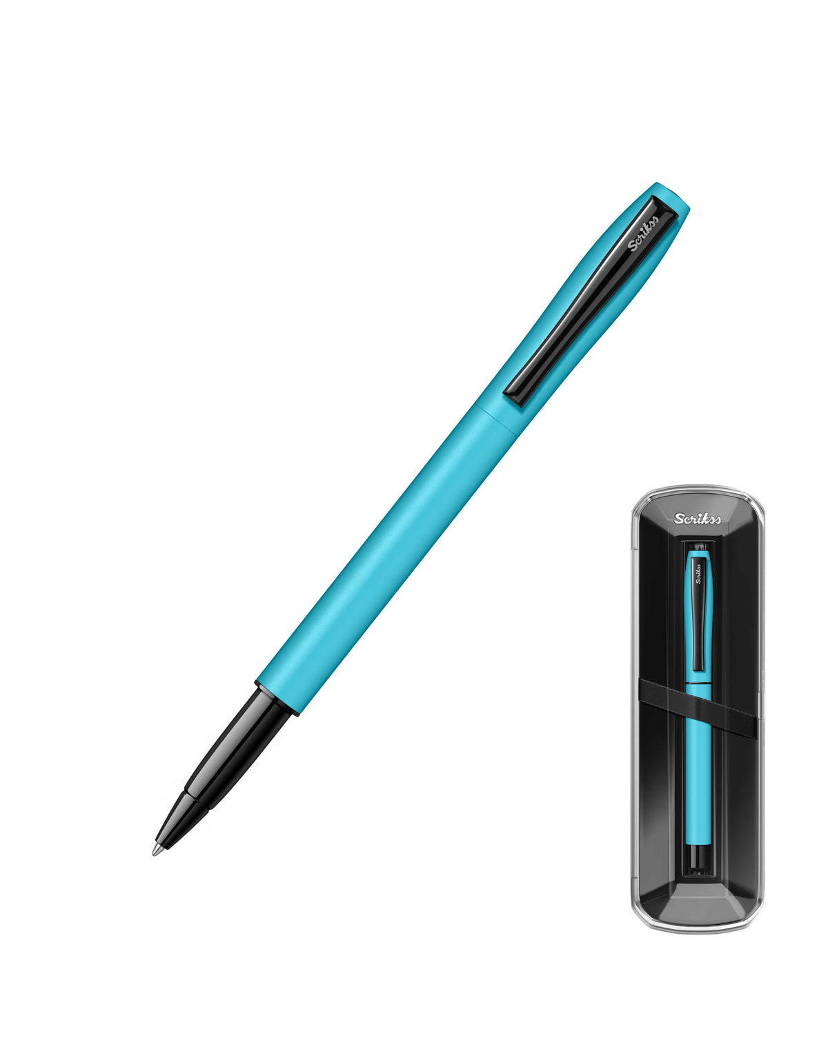 Scrikss Carnaval Roller Ball Pen In Crystal Box