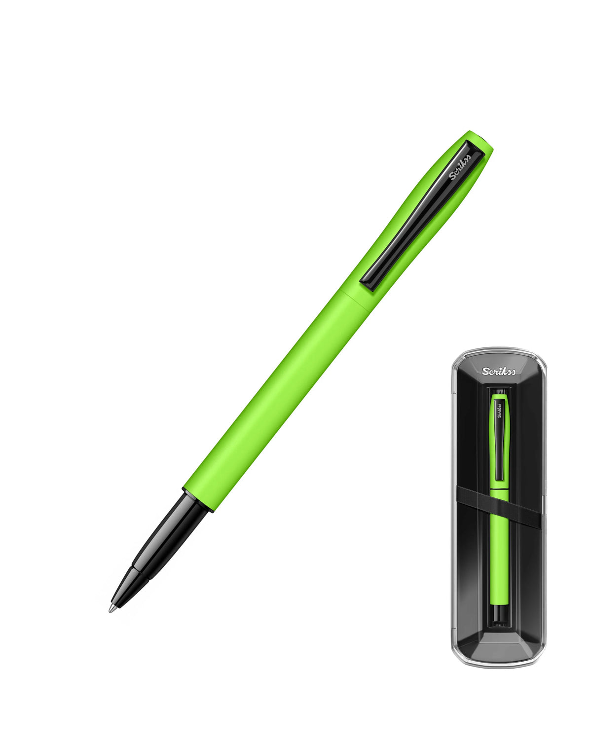 Scrikss Carnaval Roller Ball Pen In Crystal Box