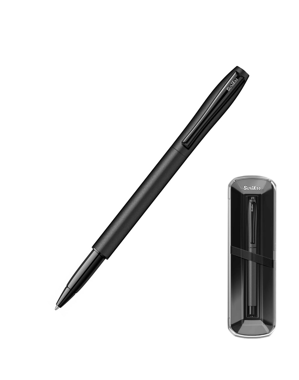 Scrikss Carnaval Roller Ball Pen In Crystal Box