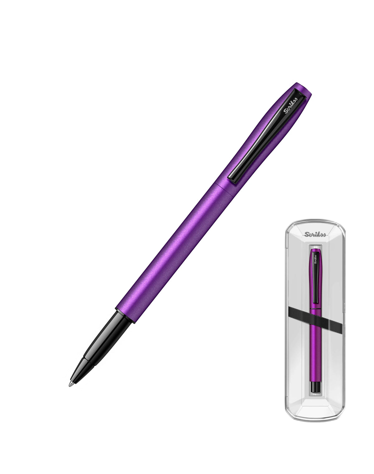 Scrikss Carnaval Roller Ball Pen In Crystal Box