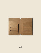 Craft Card Holder for Leather Journals / A6 - A5 - A4 sizes!