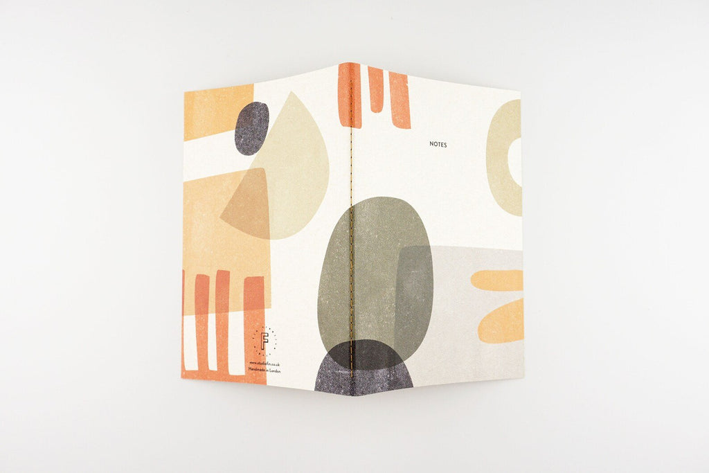 Personalised Handmade Notebook - Botanic Green
