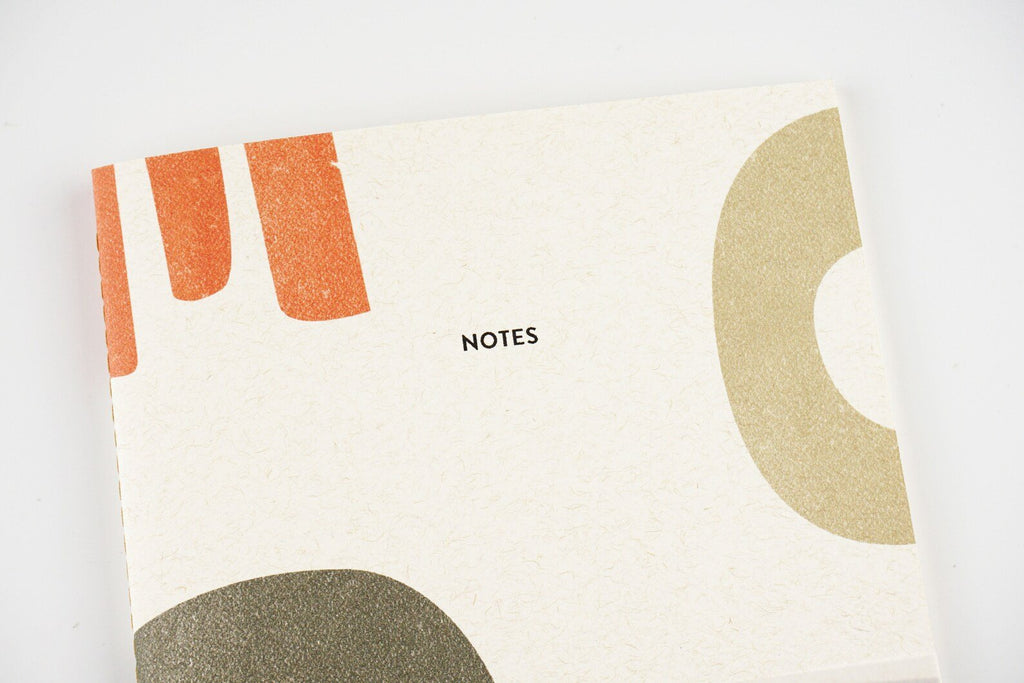 Personalised Handmade Notebook - Botanic Green