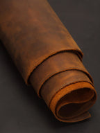 TRIFOLD Leather Journal Cover / Crazy Horse 1.8 - 2.0 mm / A5-A6 & B5-B6