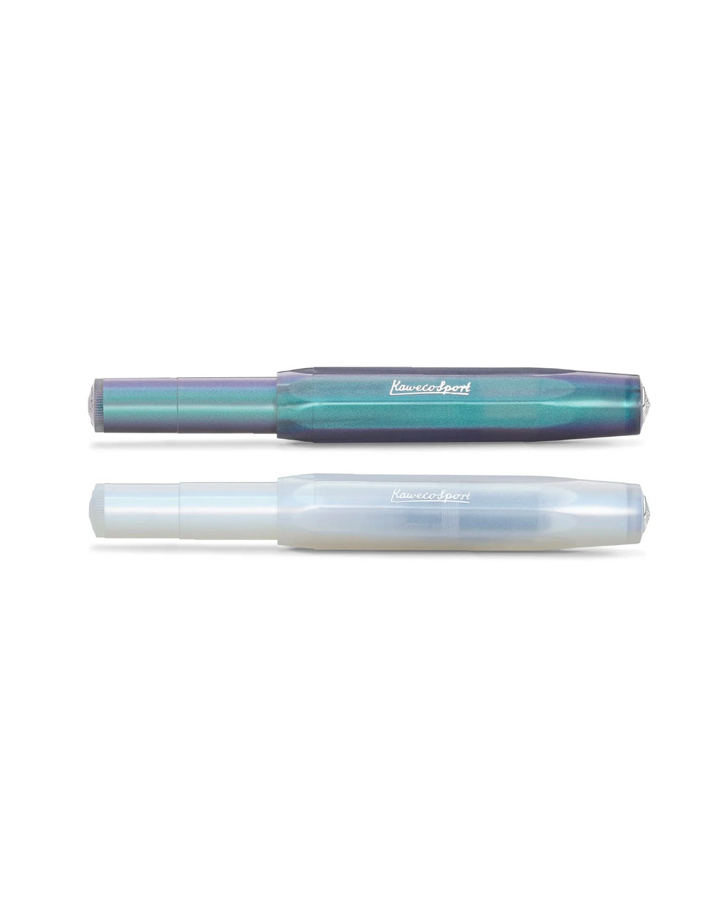 Kaweco Lunar Sport Rollerball Pen / Shadow Blue, Light Blue