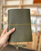 BIFOLD Leather Journal Cover / Buttero 1.4 - 1.6 mm / A & B Sizes!