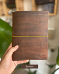 BIFOLD Leather Journal Cover / Crazy Horse 1.8 - 2.0 mm
