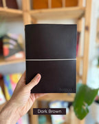 BIFOLD Leather Journal Cover / Valora 2 - 2.2 mm / A & B Sizes!