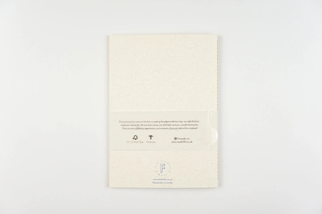 Moon Walk Handmade Notebook