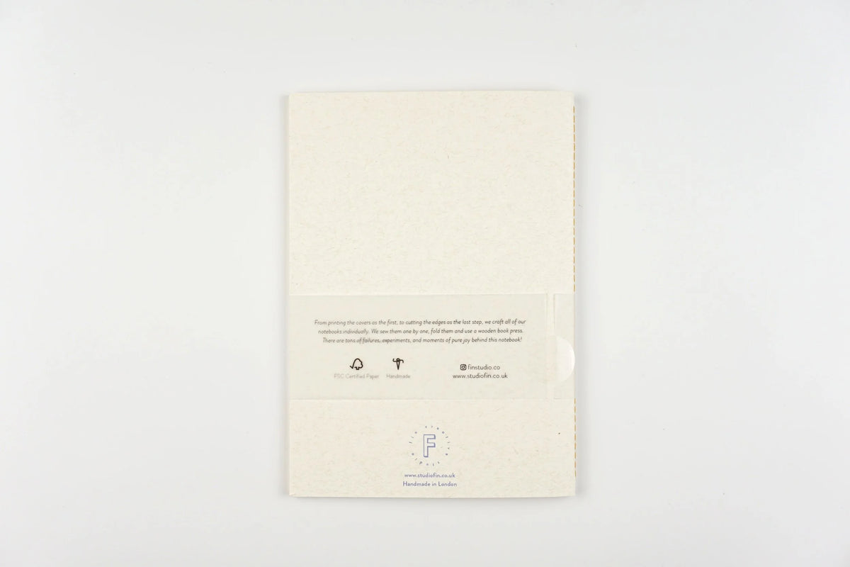 Moon Walk Handmade Notebook