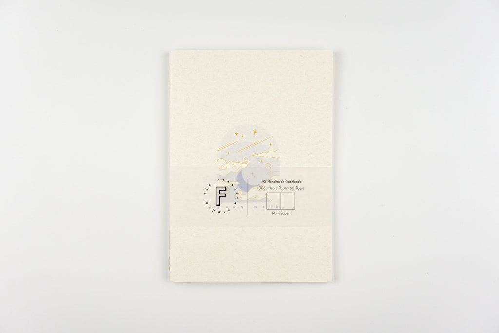 Moon Walk Handmade Notebook