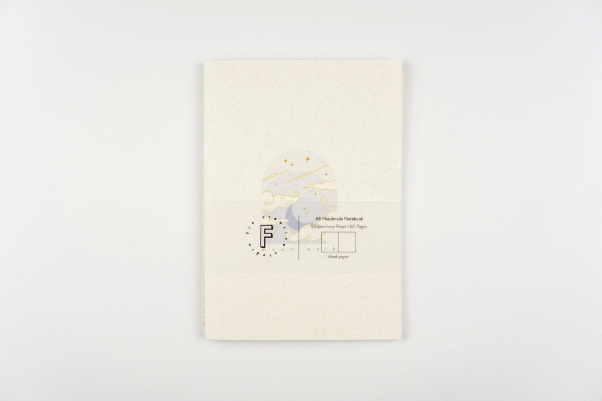 Moon Walk Handmade Notebook