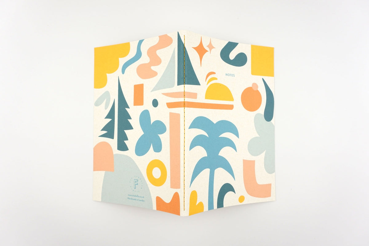 Personalised Handmade Notebook / Palm City