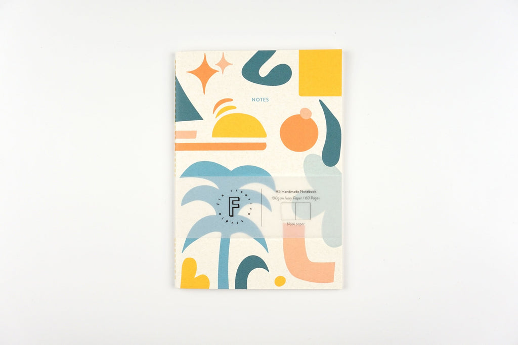 Personalised Handmade Notebook / Palm City