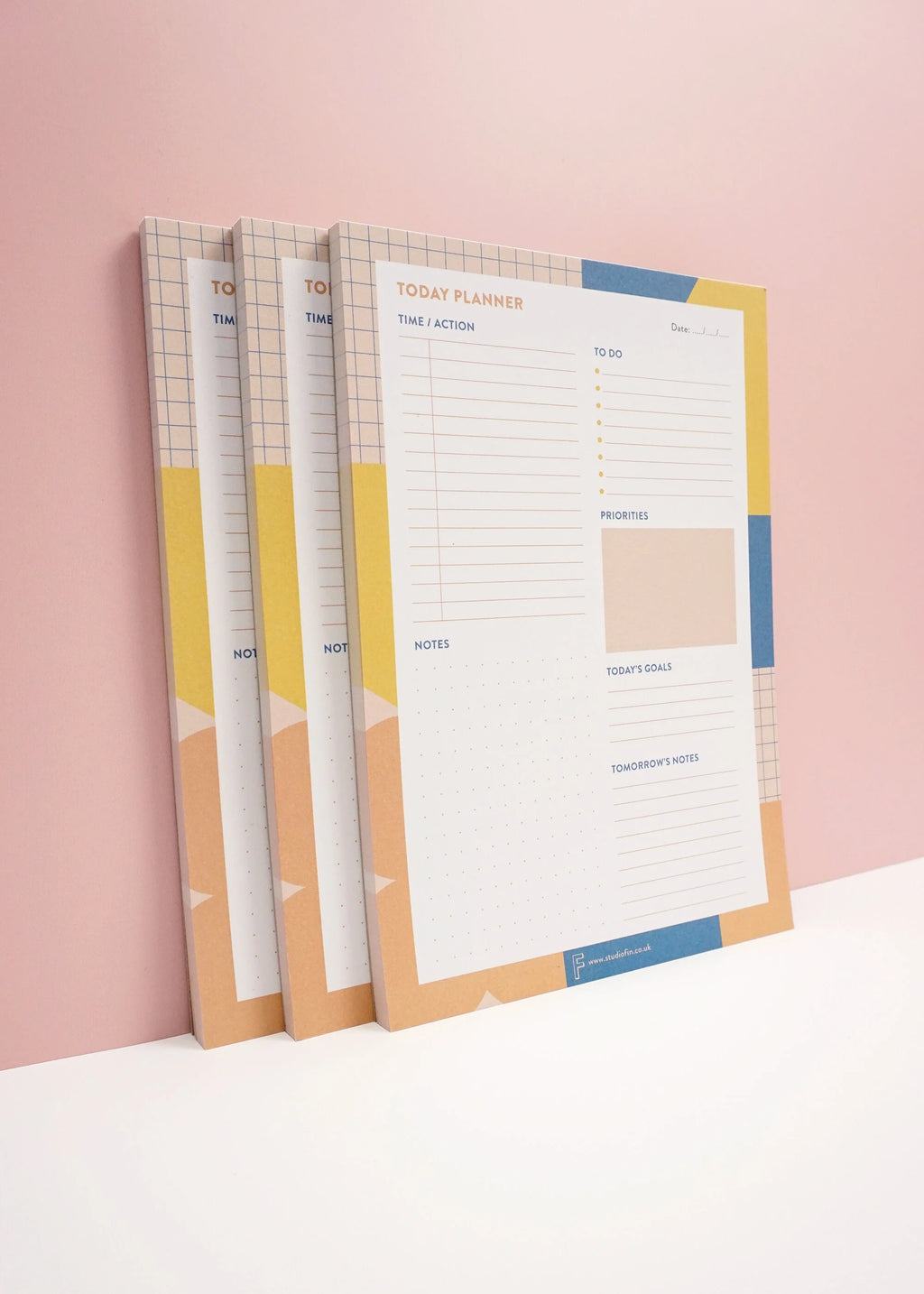 Daily Planner Pad / Pinky