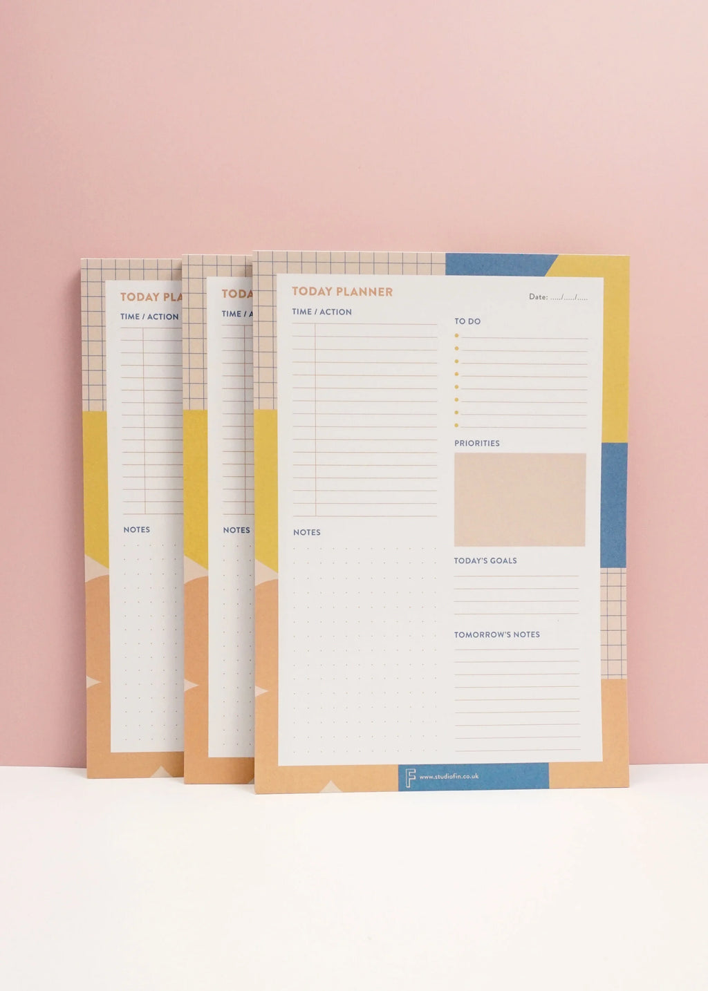 Daily Planner Pad / Pinky