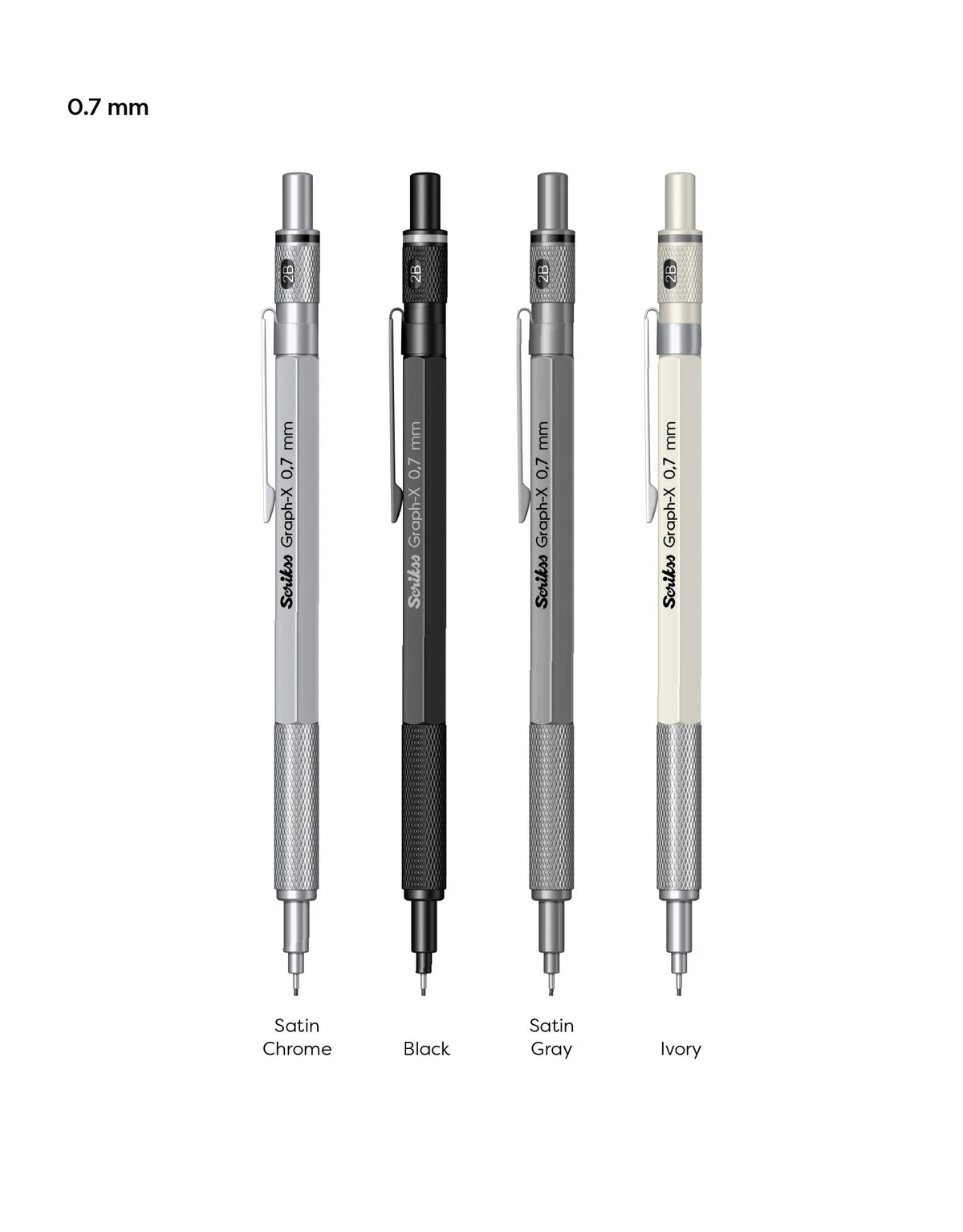 Scrikss Graph-X Mechanical Pencil / 0.5 - 0.7 - 2 mm