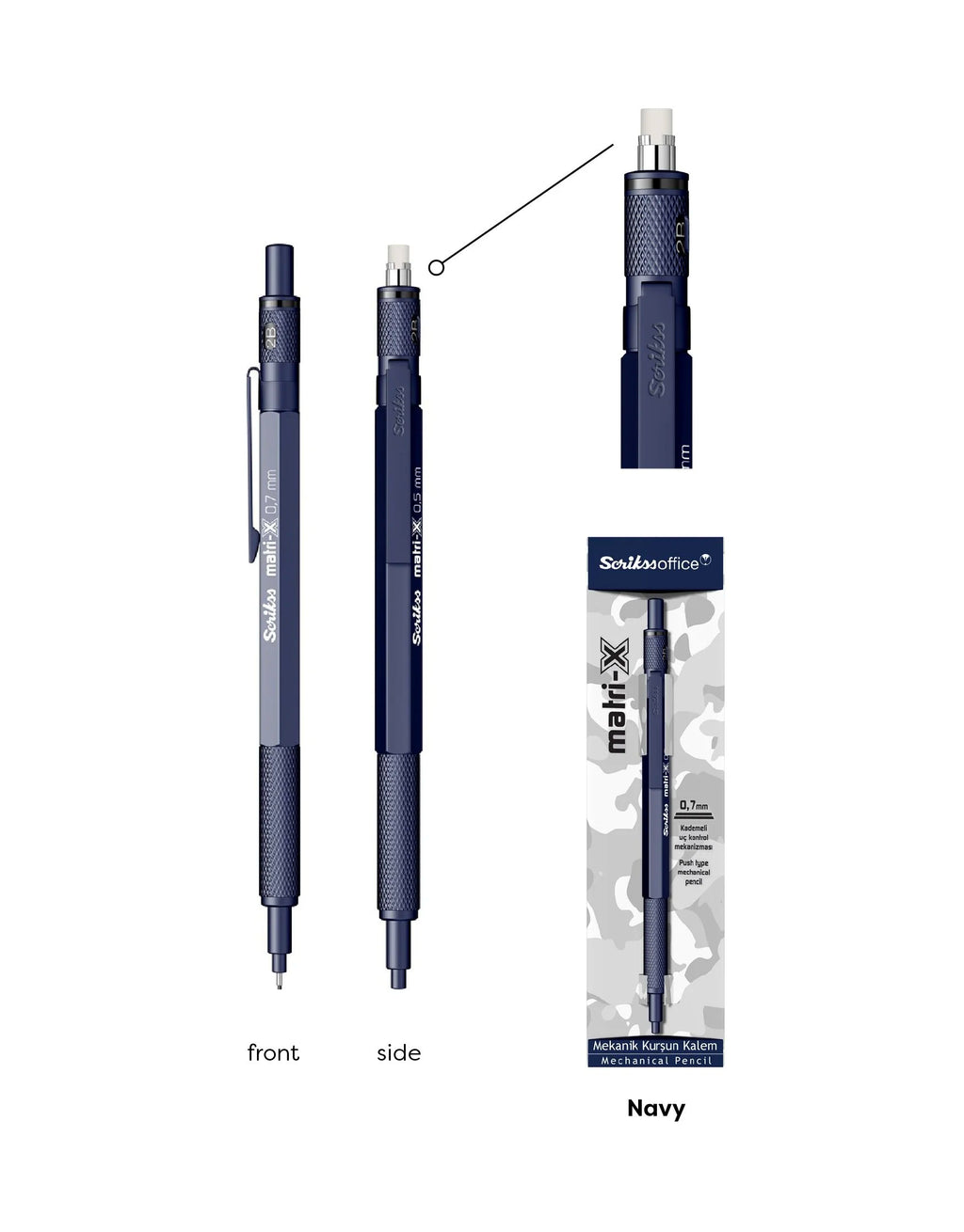 Scrikss Matri-X Mechanical Pencil / 0.5 - 0.7 mm