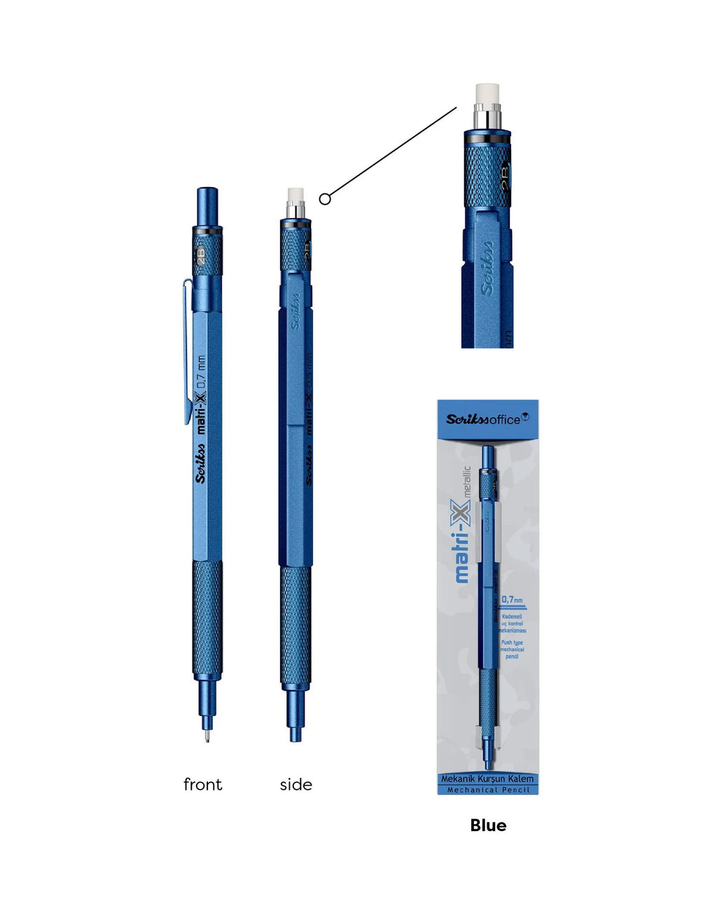 Scrikss Matri-X Mechanical Pencil / 0.5 - 0.7 mm