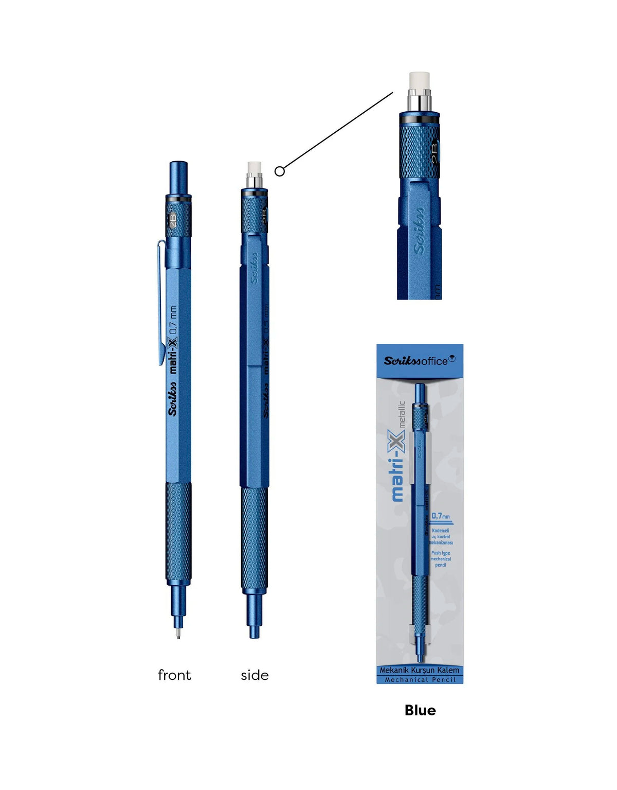 Scrikss Matri-X Mechanical Pencil / 0.5 - 0.7 mm