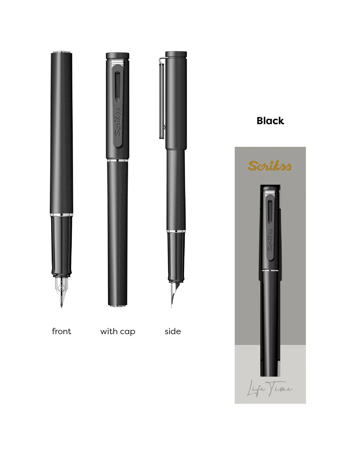 Scrikss Punto Fountain Pen / Medium Nib