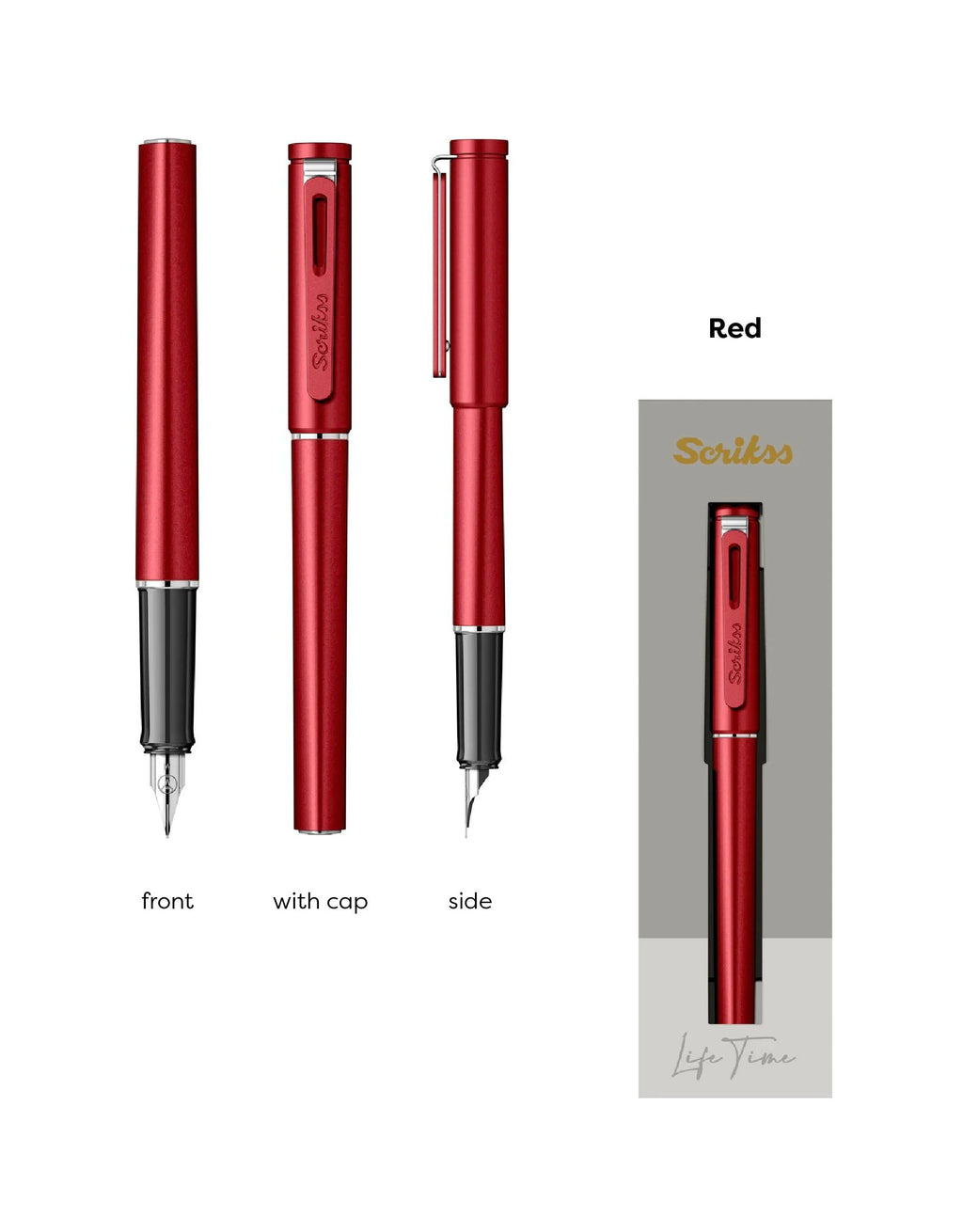 Scrikss Punto Fountain Pen / Medium Nib