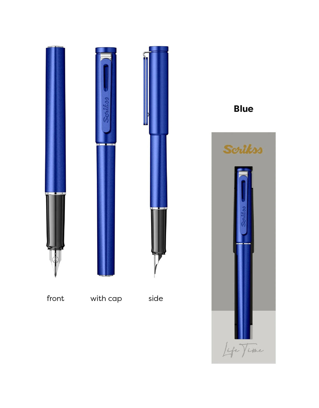 Scrikss Punto Fountain Pen / Medium Nib