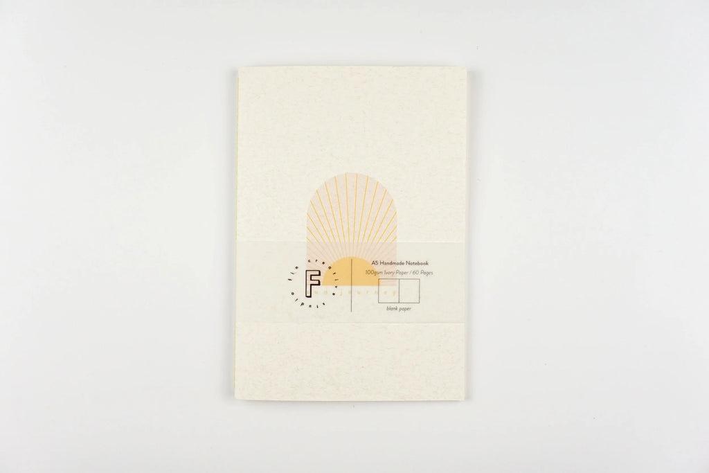 Sun Journey Handmade Notebook