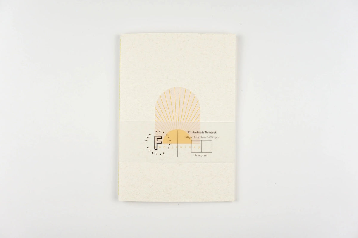 Sun Journey Handmade Notebook
