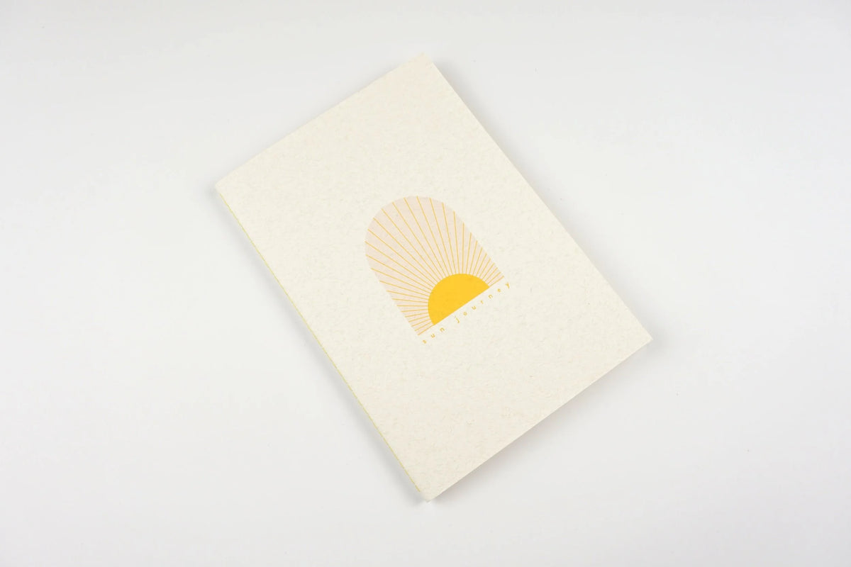 Sun Journey Handmade Notebook