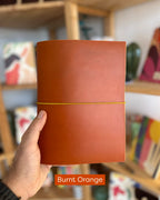 BIFOLD Leather Journal Cover / Valora 2 - 2.2 mm / A & B Sizes!